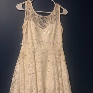 White Graduation/Casual dress